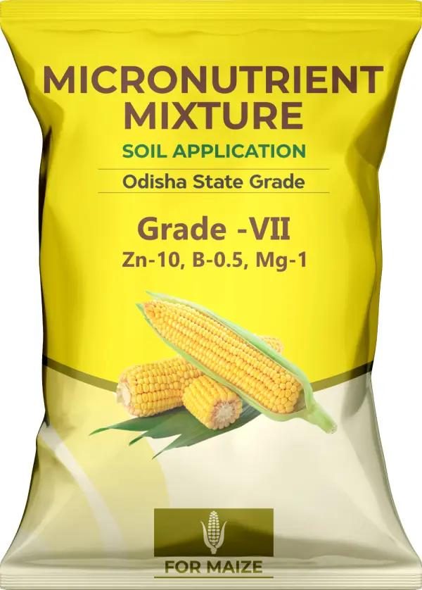 Soil Application (Grade VII) – Zn: 10%, B: 0.5%, Mg: 1% (For Maize & Other Crops)
